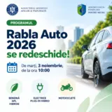 Ministerul Mediului anunță deschiderea unei noi sesiuni a Programului Rabla 2026 destinate persoanelor fizice